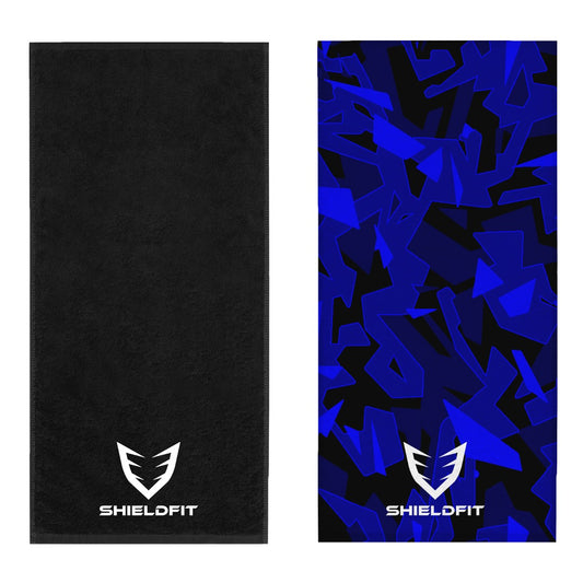 Antibacterial Gym Towel: Deep Blue